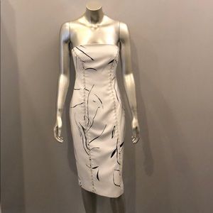 NWT KEEPSAKE the LABEL white printed dress